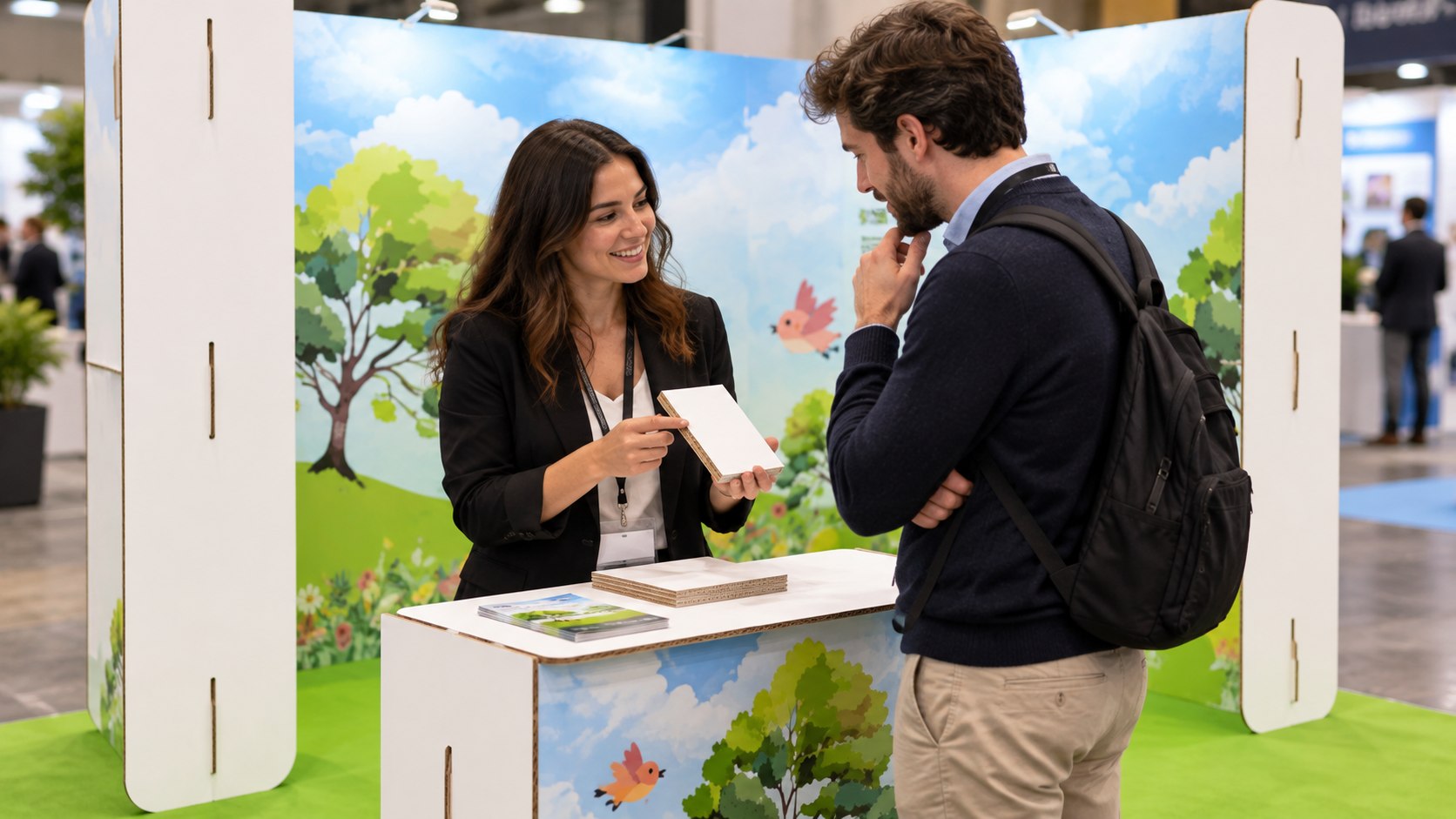 Comment communiquer votre engagement durable lors d'un salon professionnel