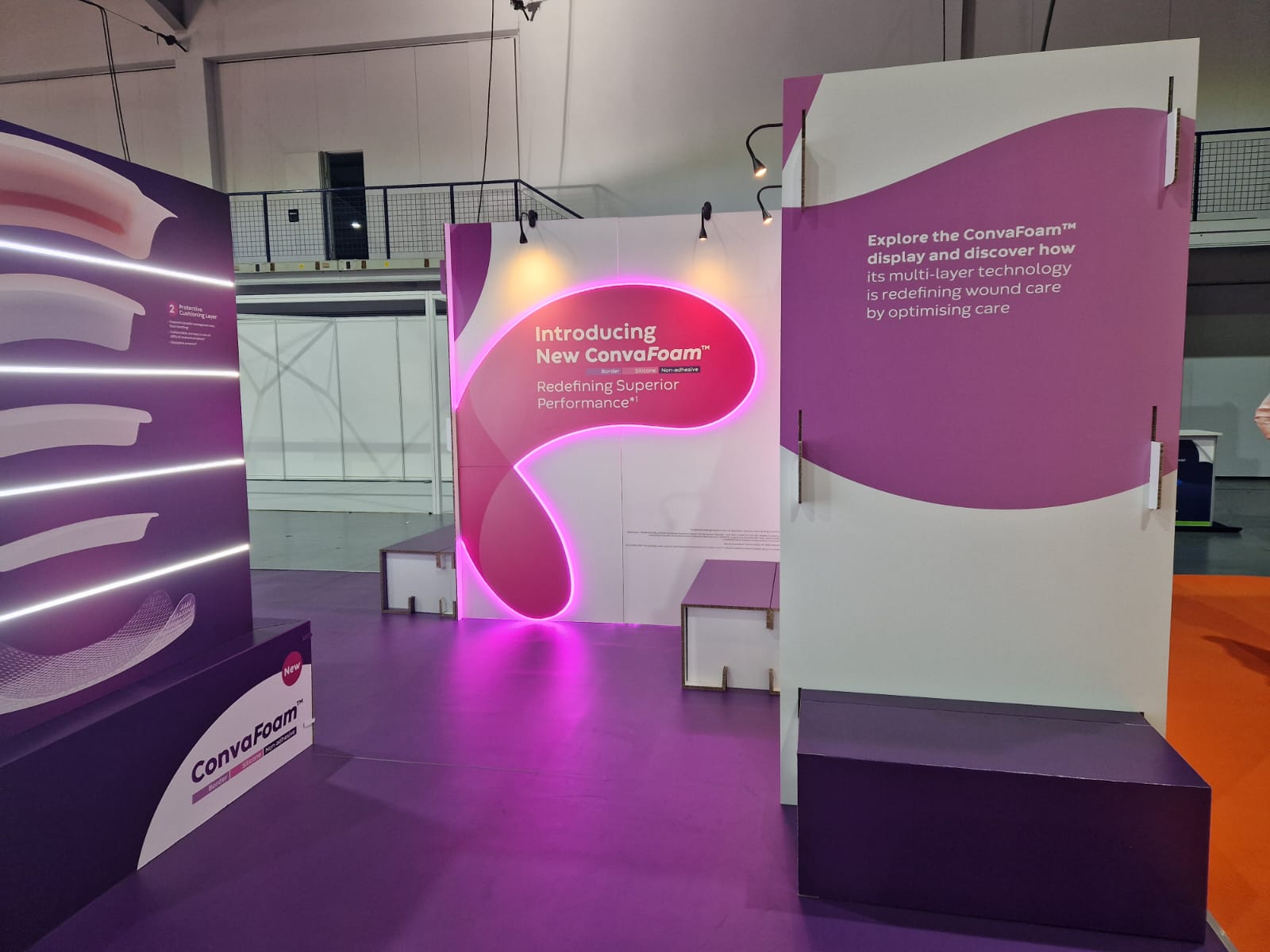 ExCeL London exhibition stand