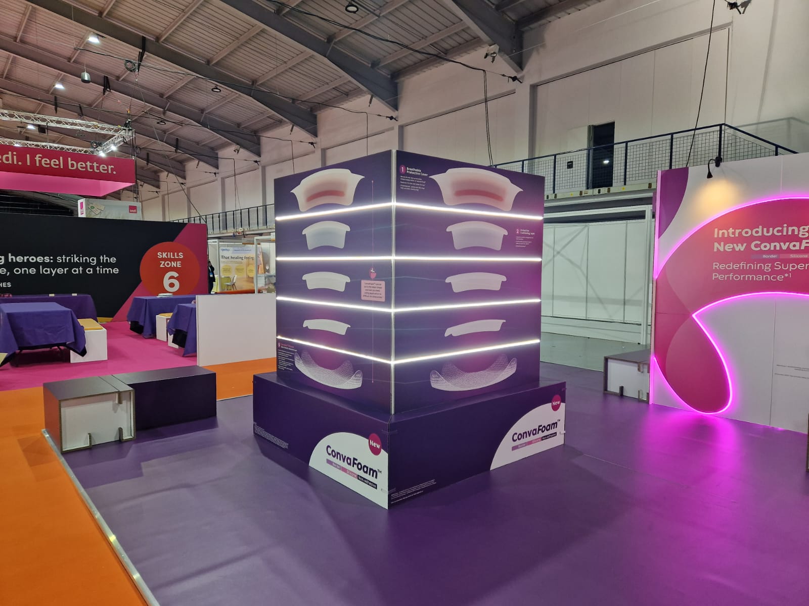 ExCeL London exhibition stand