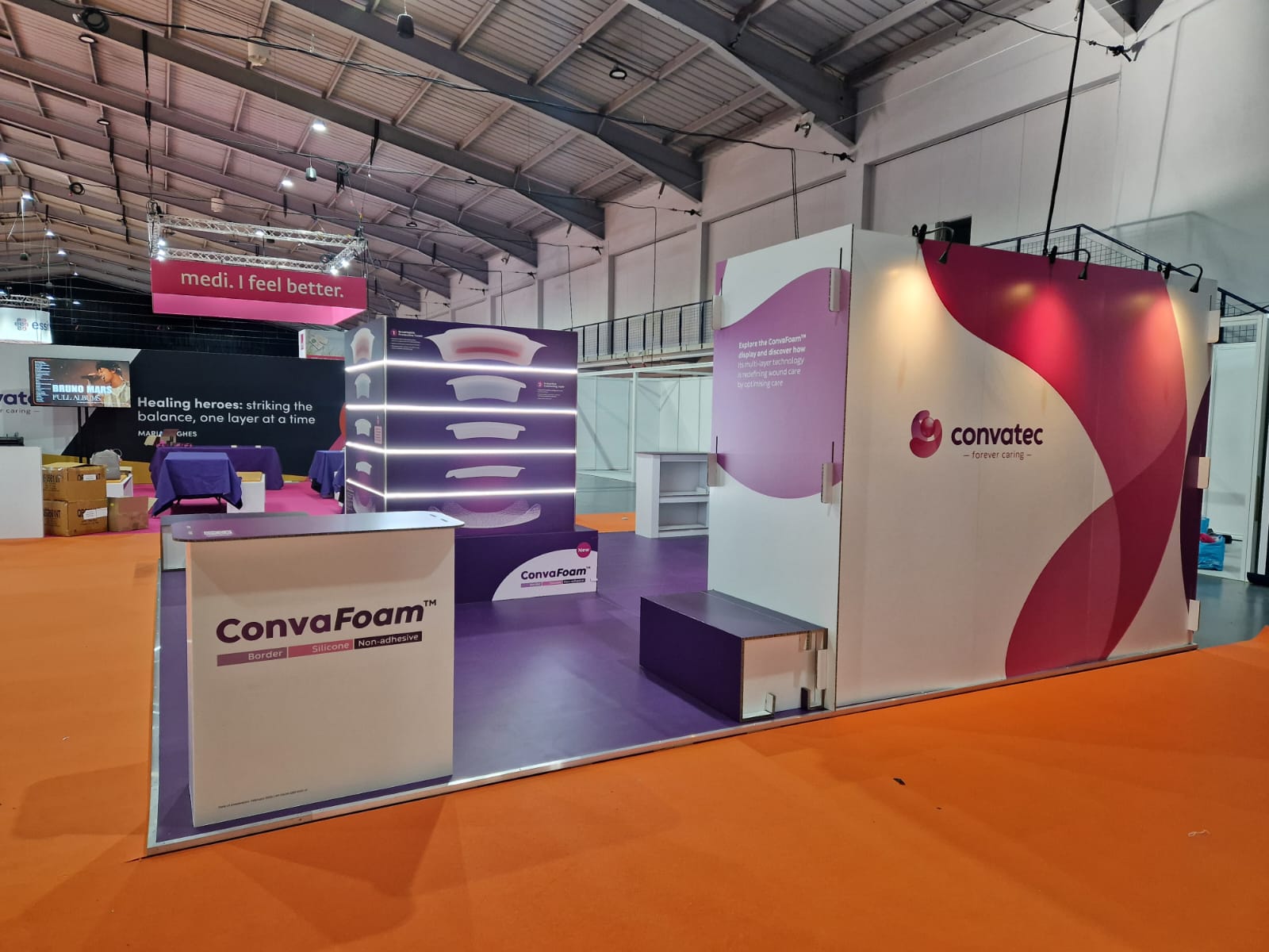 ExCeL London exhibition stand