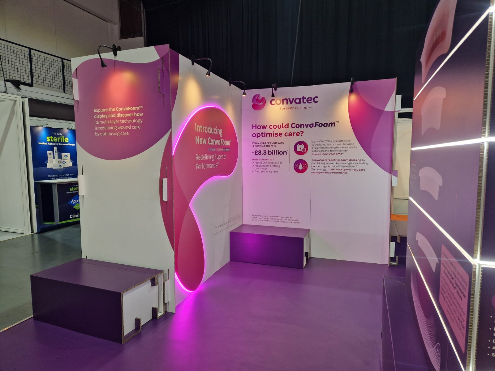ExCeL London exhibition stand
