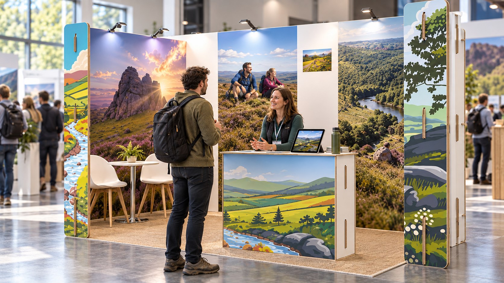 5 façons de rendre votre stand d'exposition plus écologique