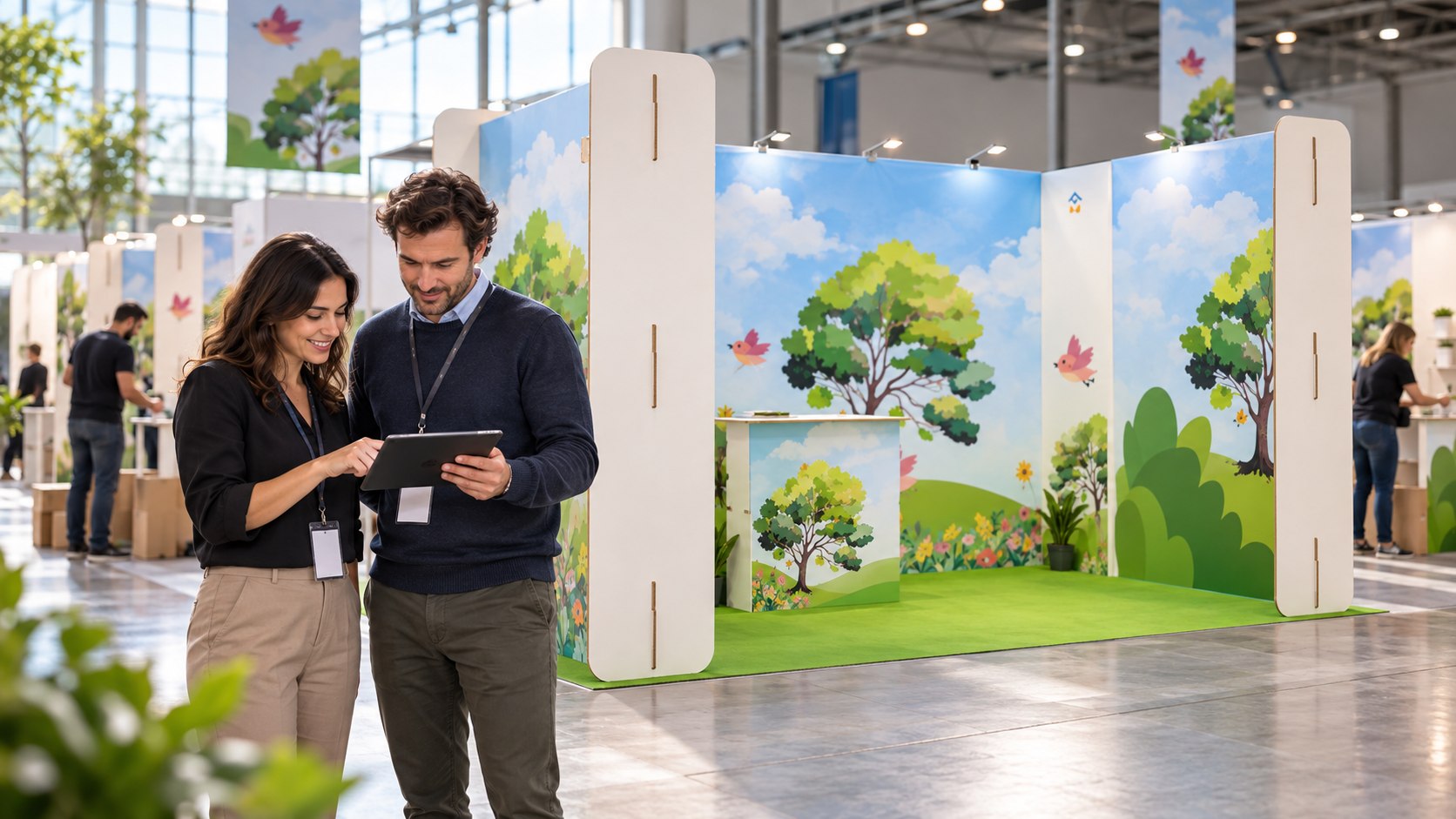 Comment organiser une exposition durable : Guide pour les organisateurs de salons
